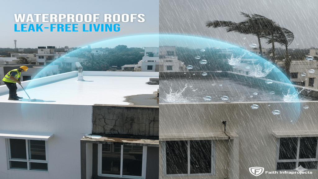 Waterproof roofs