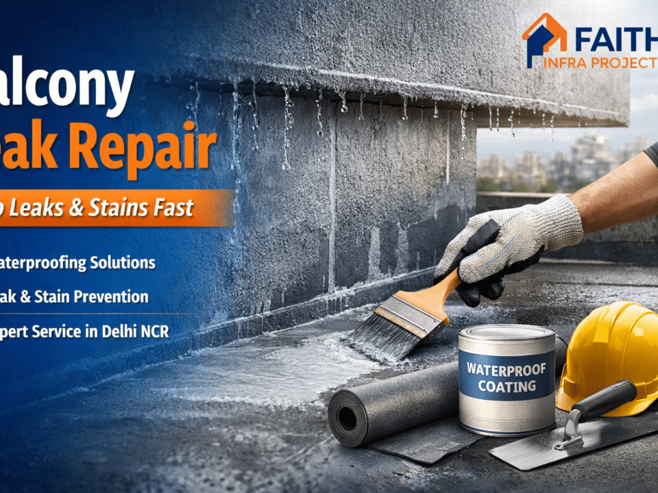 balcony leak repair