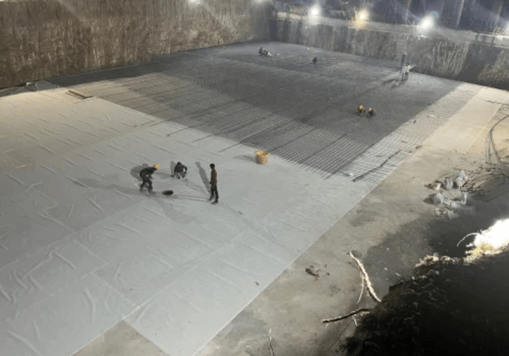 HDPE Membrane Waterproofing