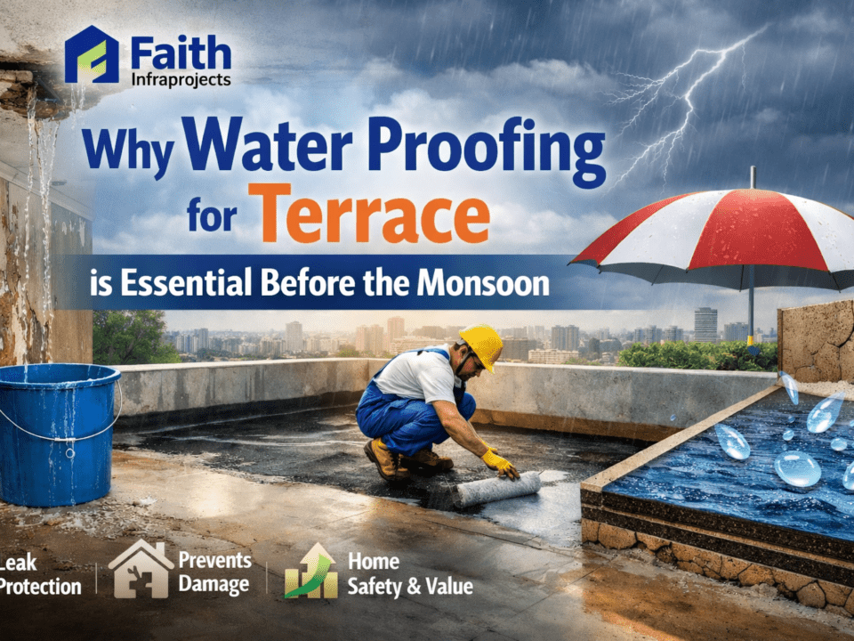 water proofing for terrace