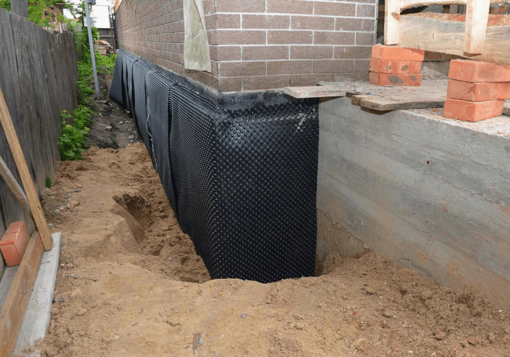 Basement Waterproofing, External Wall Waterproofing